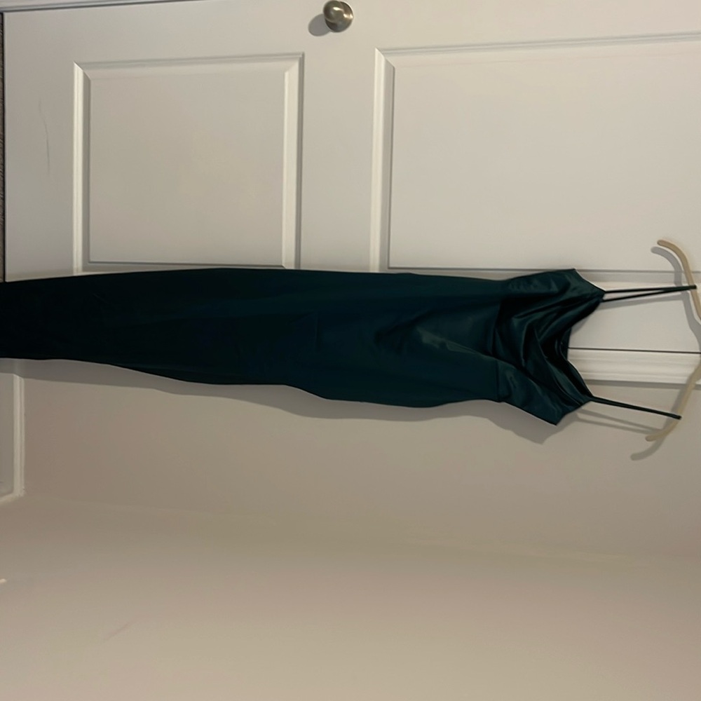 Lola High Slit Satin Formal Dress